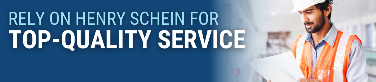 About Servicing - RELY ON HENRY SCHEIN FOR  TOP-QUALITY SERVICE
