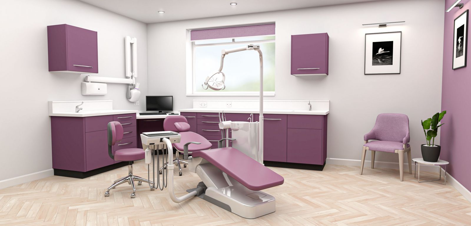 3D render of dental practice